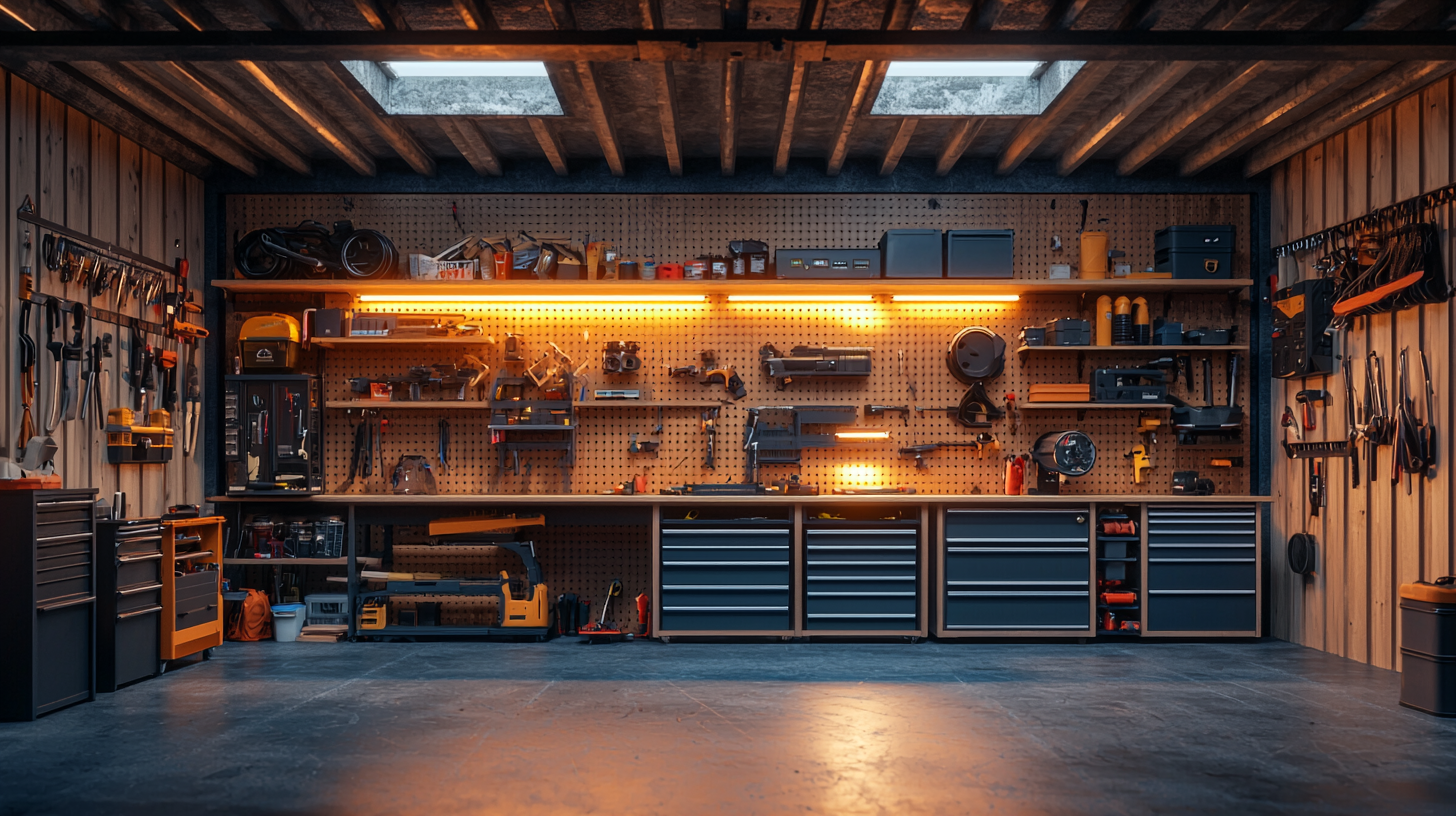 Indretning af garage og værksted