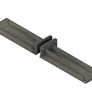 Ενισχυμένο 2U Blind Panel για 19-ιντσών Rack
