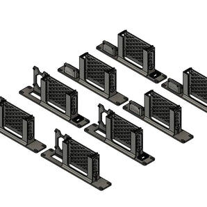 Βρακέτες rack 10 ιντσών για Unifi Flex-Mini και Pi