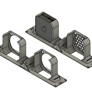 Ράκα 19 ιντσών 2U για Mac mini M4