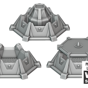 Μικρές κυκλικές βάσεις για έδαφος Warhammer 40k