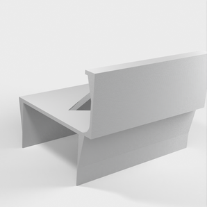 Επέκταση ραφιού IKEA LACK LITE με θήκη Smartphone