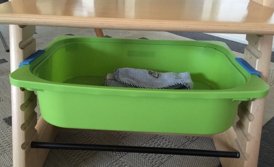 Προσαρμογέας για αποθήκευση IKEA Trofast στην παιδική καρέκλα Tripp Trapp (2 μέρη)