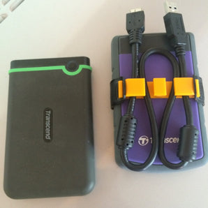 Εύκαμπτο λουράκι καλωδίου για θήκη HDD Transcend StorJet