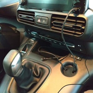 Θήκη καλωδίου USB για Peugeot Rifter, Citroën Berlingo & Opel Combo (2018+)