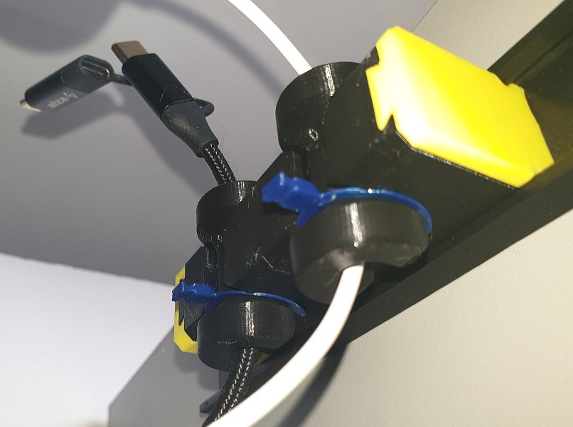 Περιστρεφόμενο κλιπ κλειδώματος συγκράτησης καλωδίων