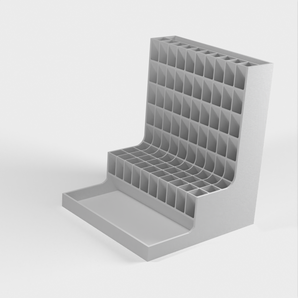10x8 Pen Cubby Organizer με δίσκο για γραφείο