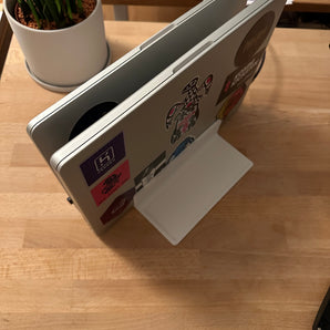Διπλή βάση γραφείου για MacBook Pro (14") με δίσκο