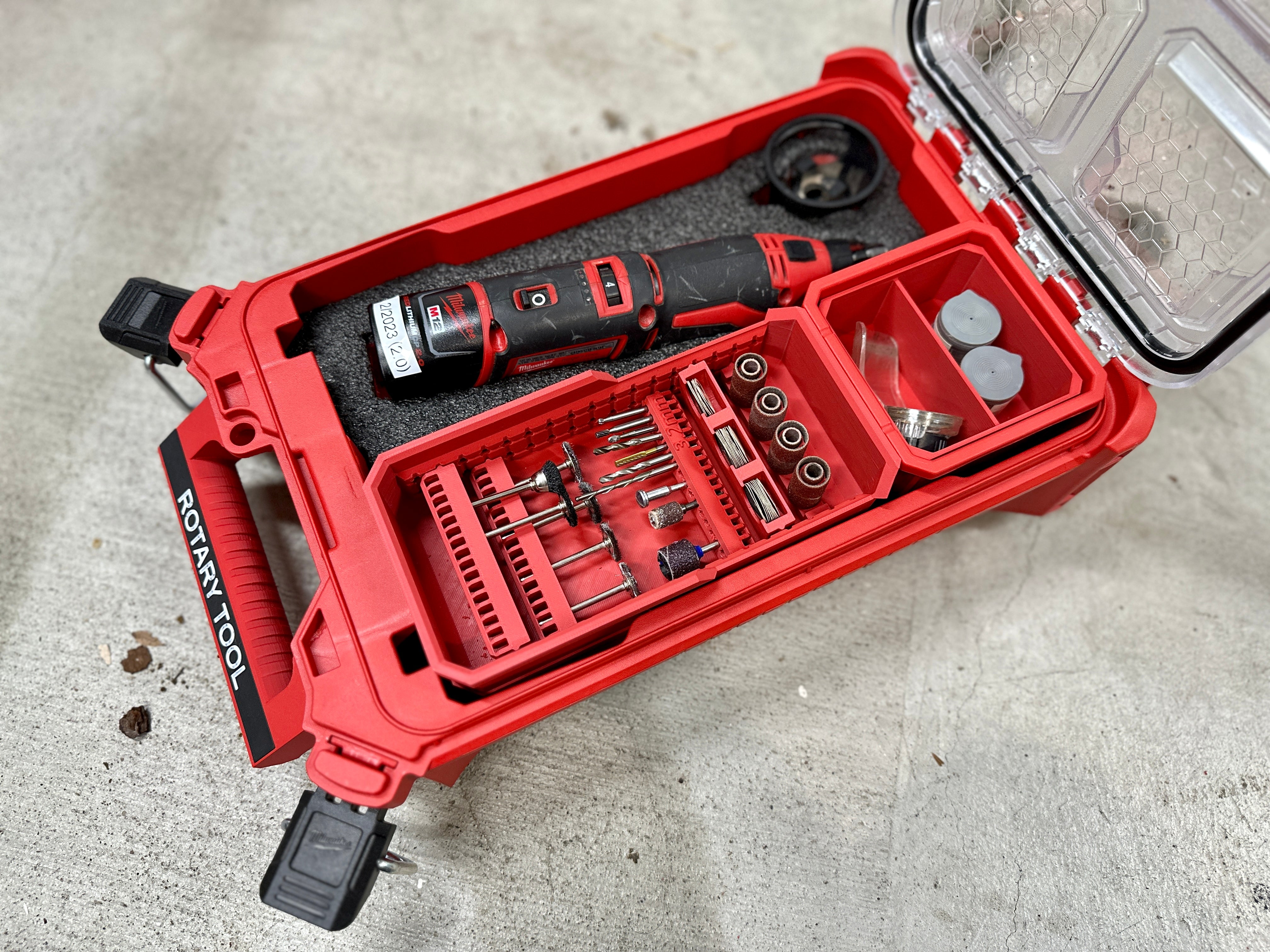 Σετ οργάνωσης Milwaukee Rotary Tool Packout