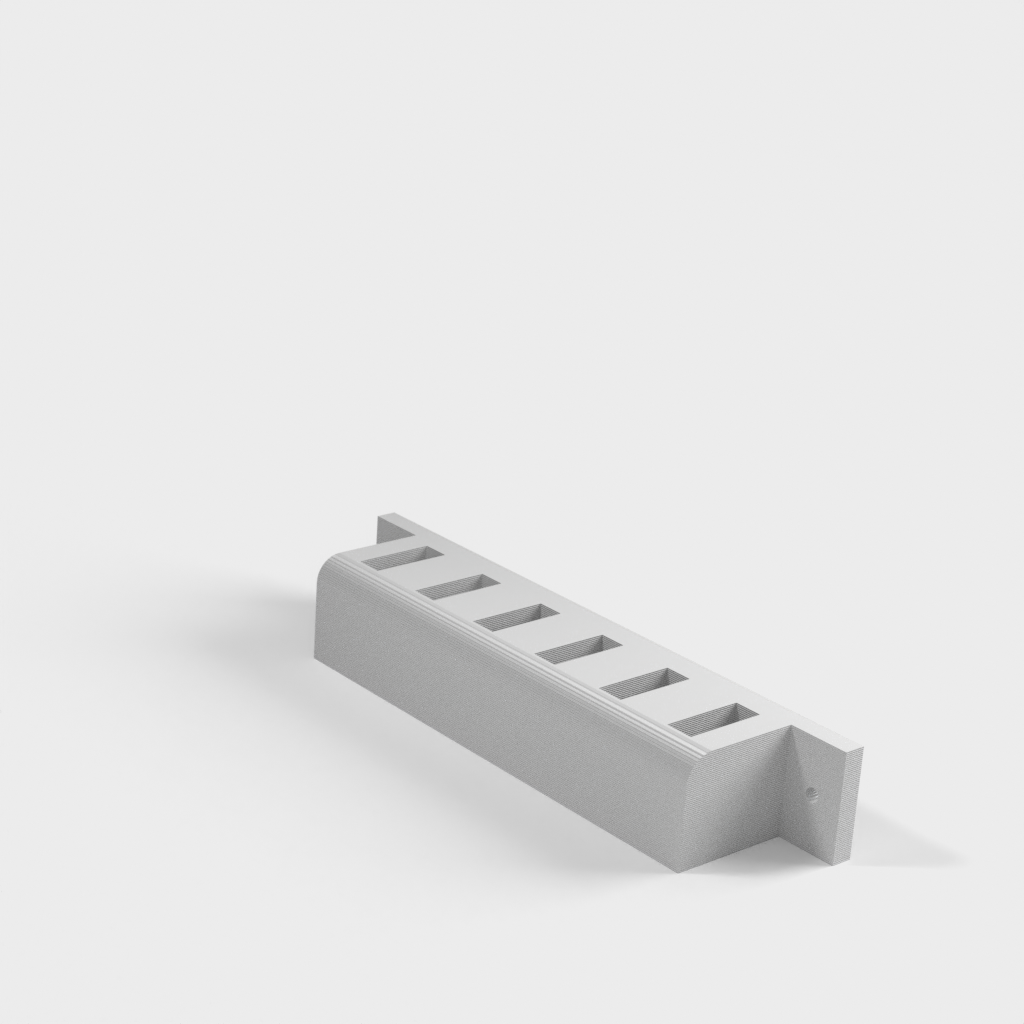 USB Rack για 6 USB sticks με δυνατότητα τοποθέτησης σε γραφείο ή τοίχο