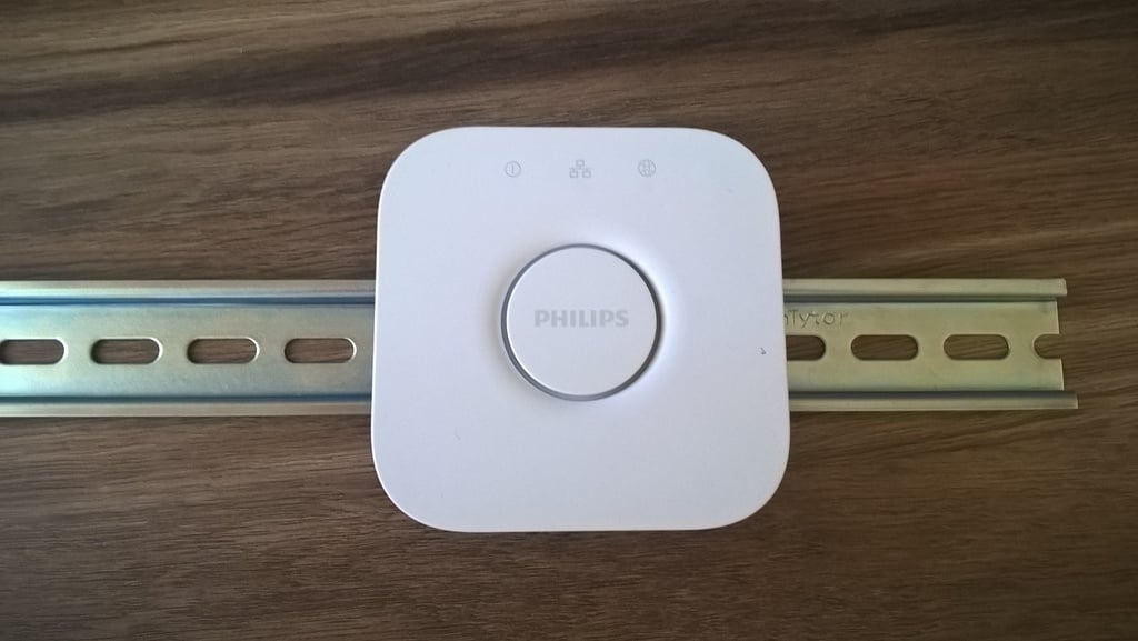 Βάση ράγας DIN για Philips Hue Bridge