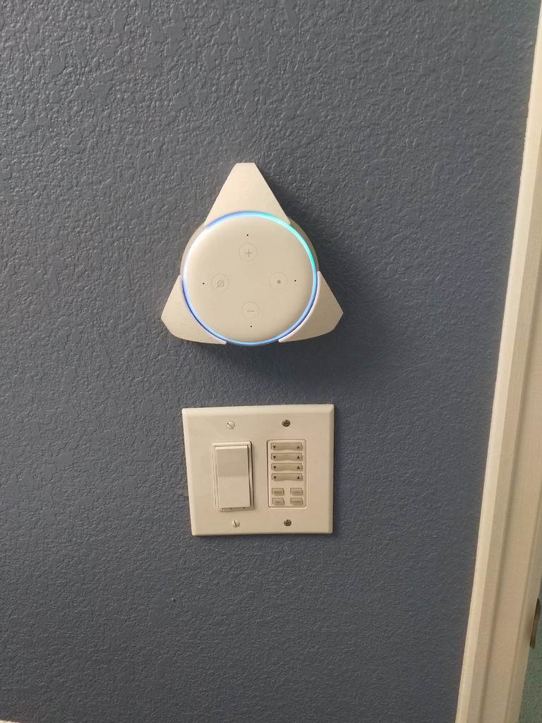 Επιτοίχια βάση για Echo Dot 3 – Κρυφή καλωδίωση