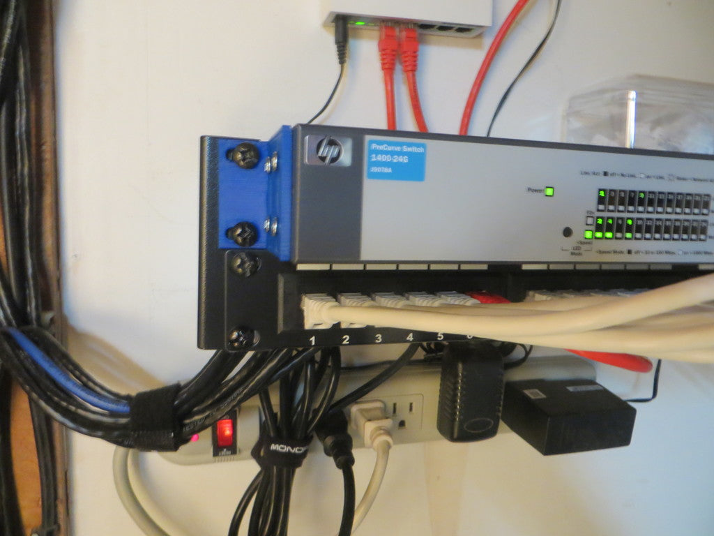 1U Στήριξη διακόπτη για HP 1400 24g ProCurve Switch