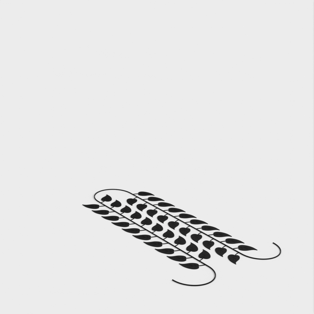 Διακοσμητικά Leaftwigs - λεπτά, σε σχήμα φύλλου κλαδάκια για κρέμασμα