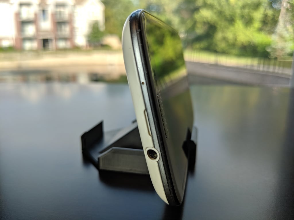 Βάση τηλεφώνου 4X: Μικρή και ελαφριά βάση στήριξης smartphone με τέσσερις γωνίες