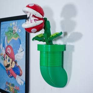 Βάση τοίχου για LEGO Mario Piranha Plant 71426