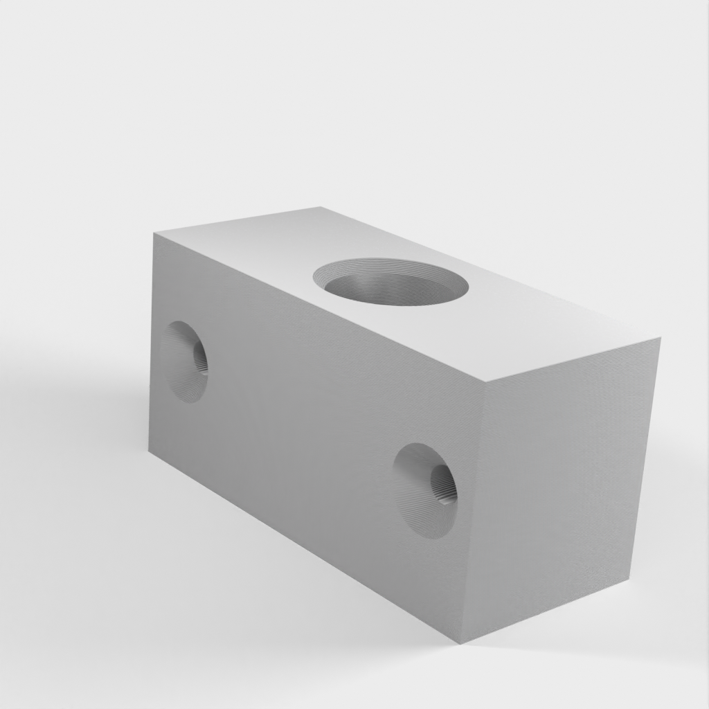 Πρότυπο τρυπανιού για μοριοσανίδες 18 mm (τρυπάνι 8 mm)