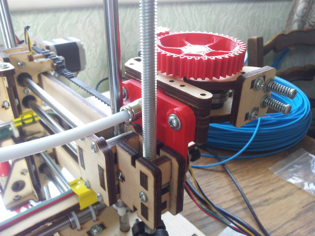 Bowden Cable Mod για Printrbot LC - Βελτιωμένη τροφοδοσία νημάτων 3mm