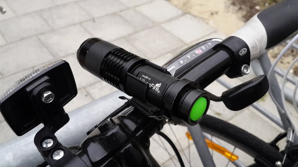 Bike Torch Clamp - Στήριγμα φακού ποδηλάτου για τιμόνι ποδηλάτου
