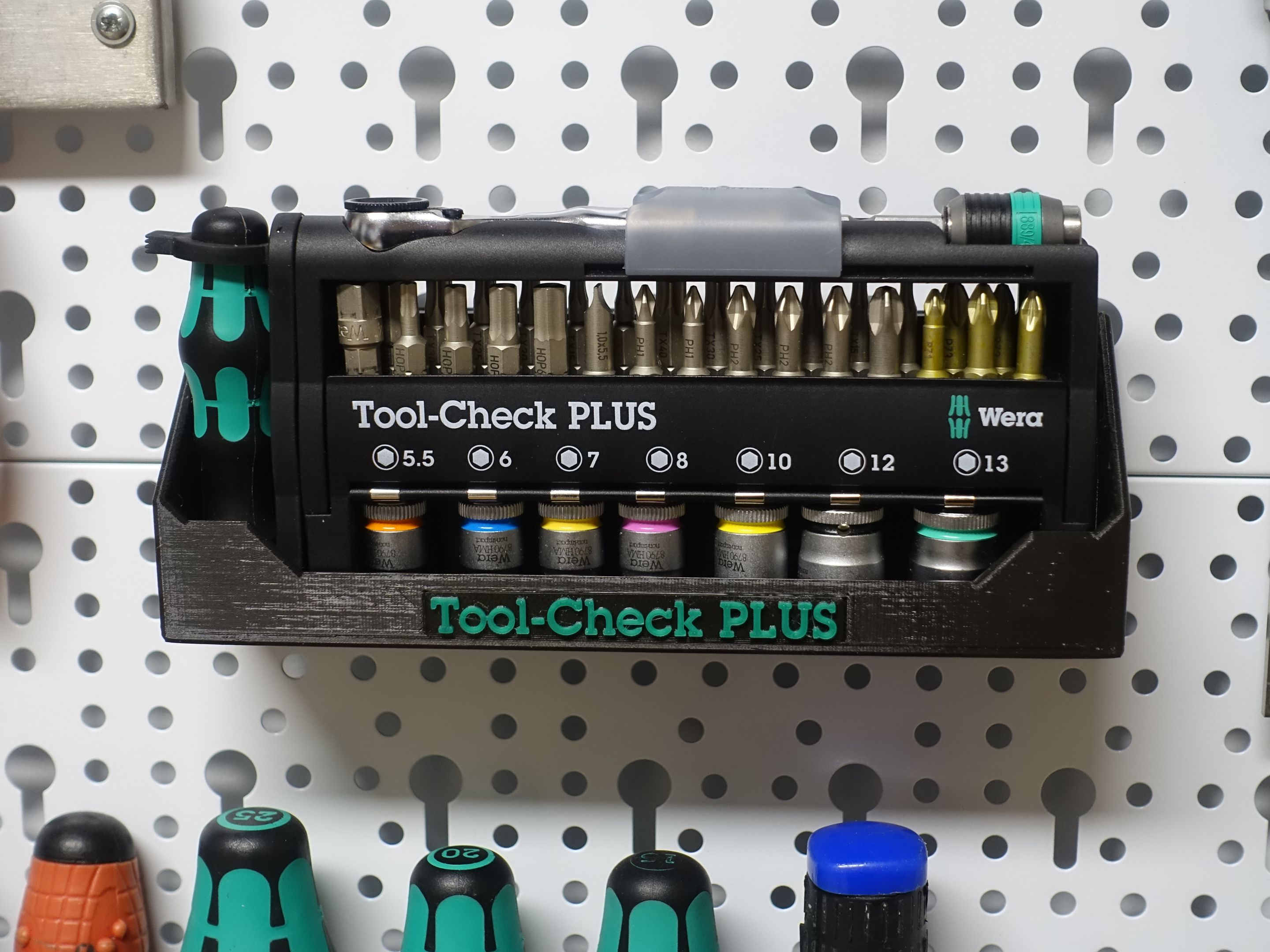 Βάση τοίχου Wera Tool-Check Plus (χωρίς κλιπ ζώνης)