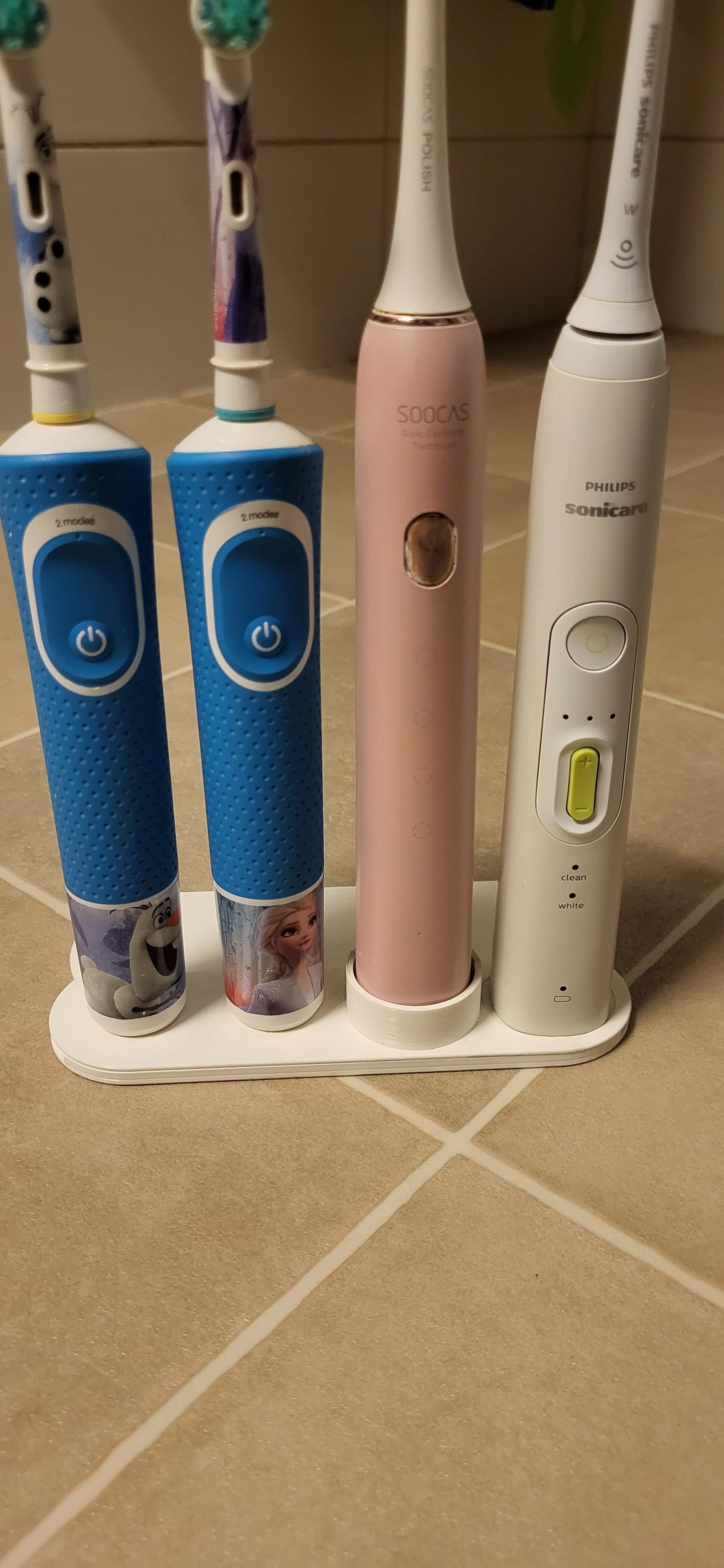 Universal θήκη οδοντόβουρτσας για Oral-B, Philips Sonicare και Soocas
