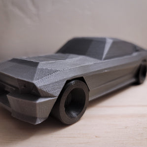 Χαμηλό πολύγωνο 1967 Ford Mustang Shelby GT500 Model