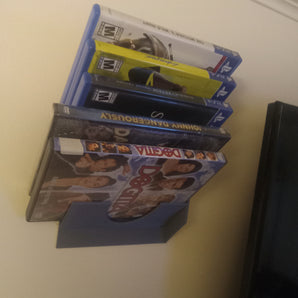 Επιτοίχιο αρθρωτό ράφι DVD και παιχνιδιών