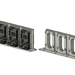 Βάση στήριξης 10 ιντσών για Raspberry Pi 5 για τοποθέτηση σε ράφι