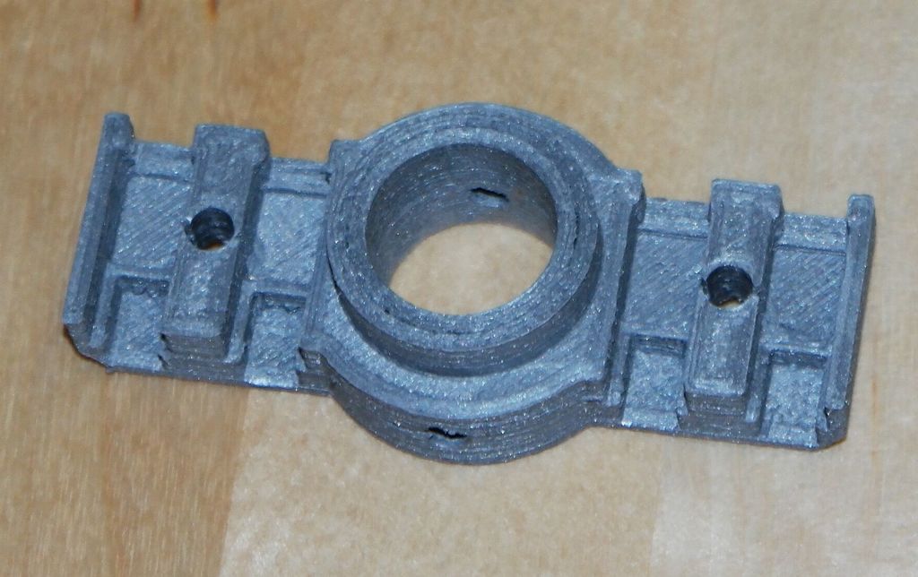 German RepRap NEO E3D V6 Mount με Ενσωματωμένο Βύσμα και Διαχείριση Καλωδίων