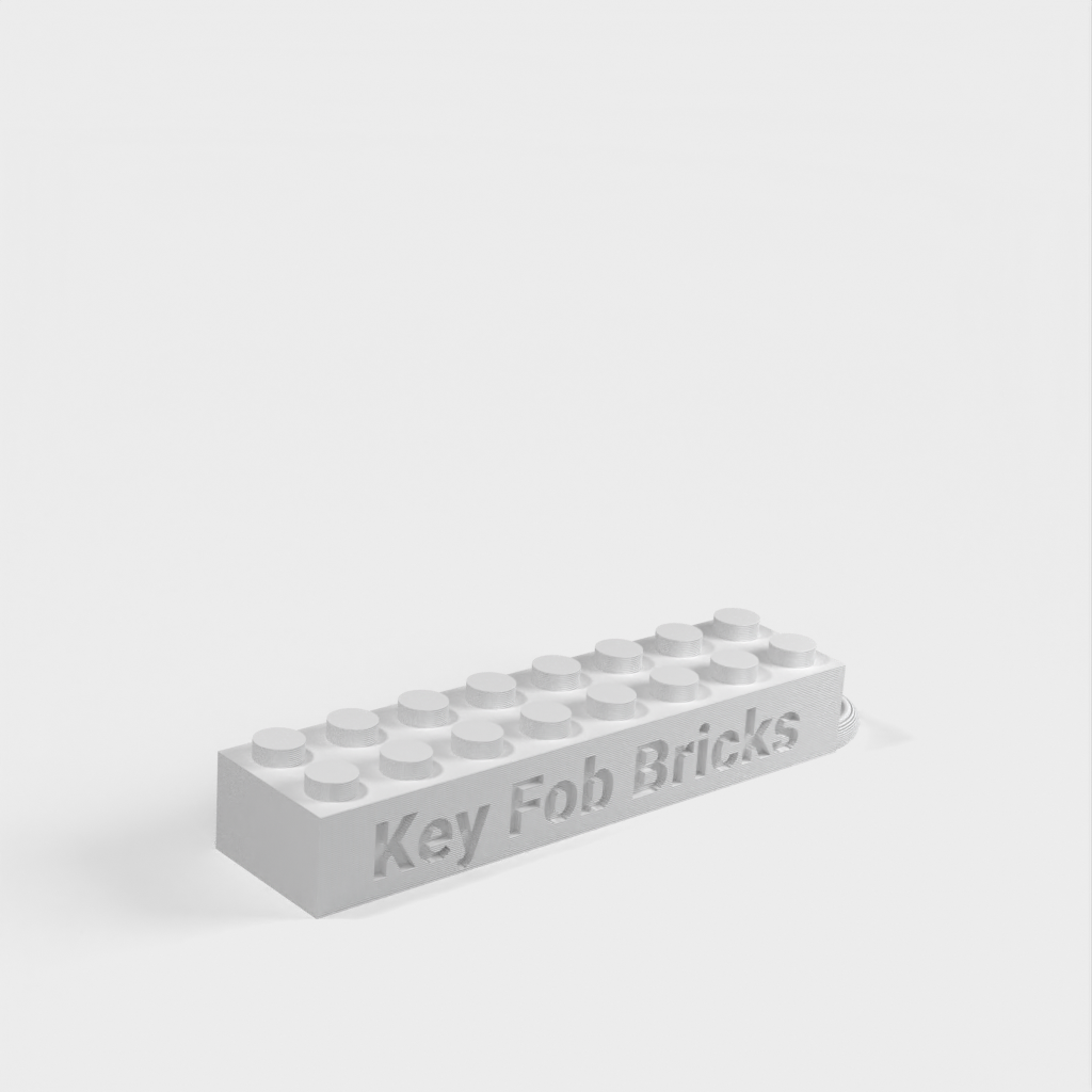 Εξατομικευμένο πληκτρολόγιο συμβατό με LEGO με ετικέτα κειμένου