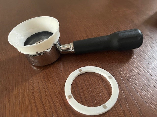 57 mm Espresso Portafilter Μαγνητική Δοσομετρική Χοάνη (Lelit)