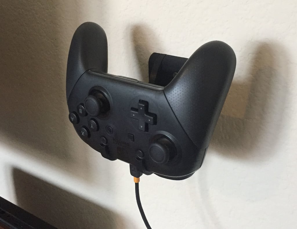 Αρθρωτή επιτοίχια βάση για το χειριστήριο Nintendo Switch Pro