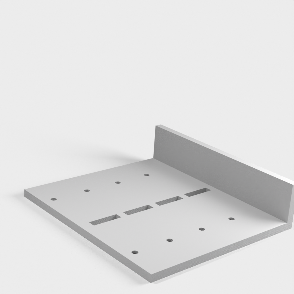 Πρότυπο διάτρησης IKEA Berghalla για λαβές συρταριών
