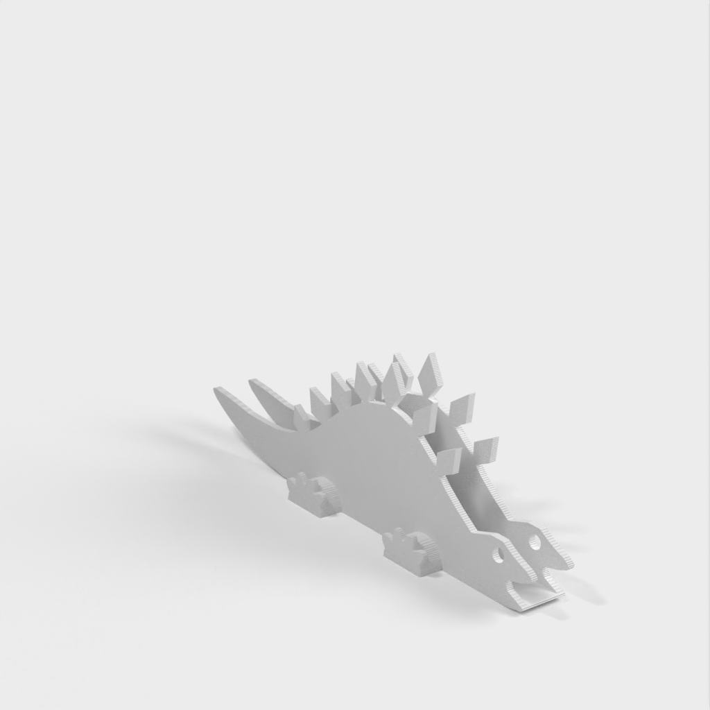 Προσαρμόσιμη θήκη χαρτοπετσέτας Stegosaurus