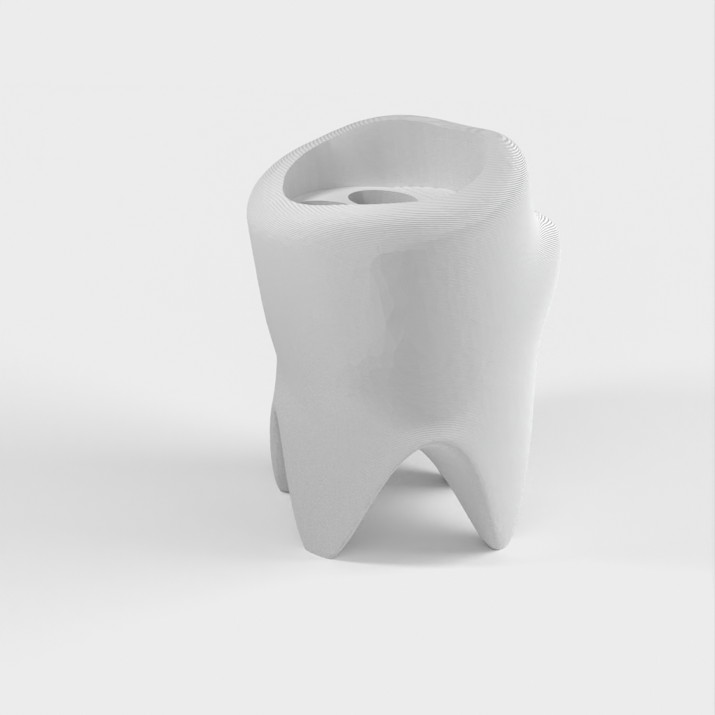 Χαμογελαστή οδοντόβουρτσα με σύστημα αποστράγγισης