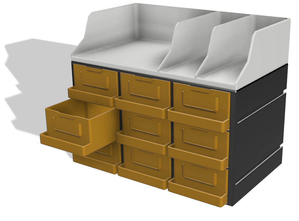 Ερμάριο συρταριών - Modular Organizer Workshop