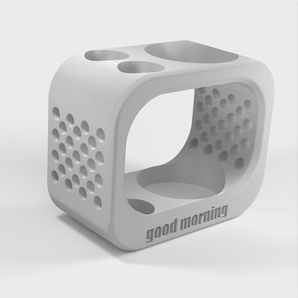 Βάση για οδοντόβουρτσα και οδοντόκρεμα για δύο οδοντόβουρτσες
