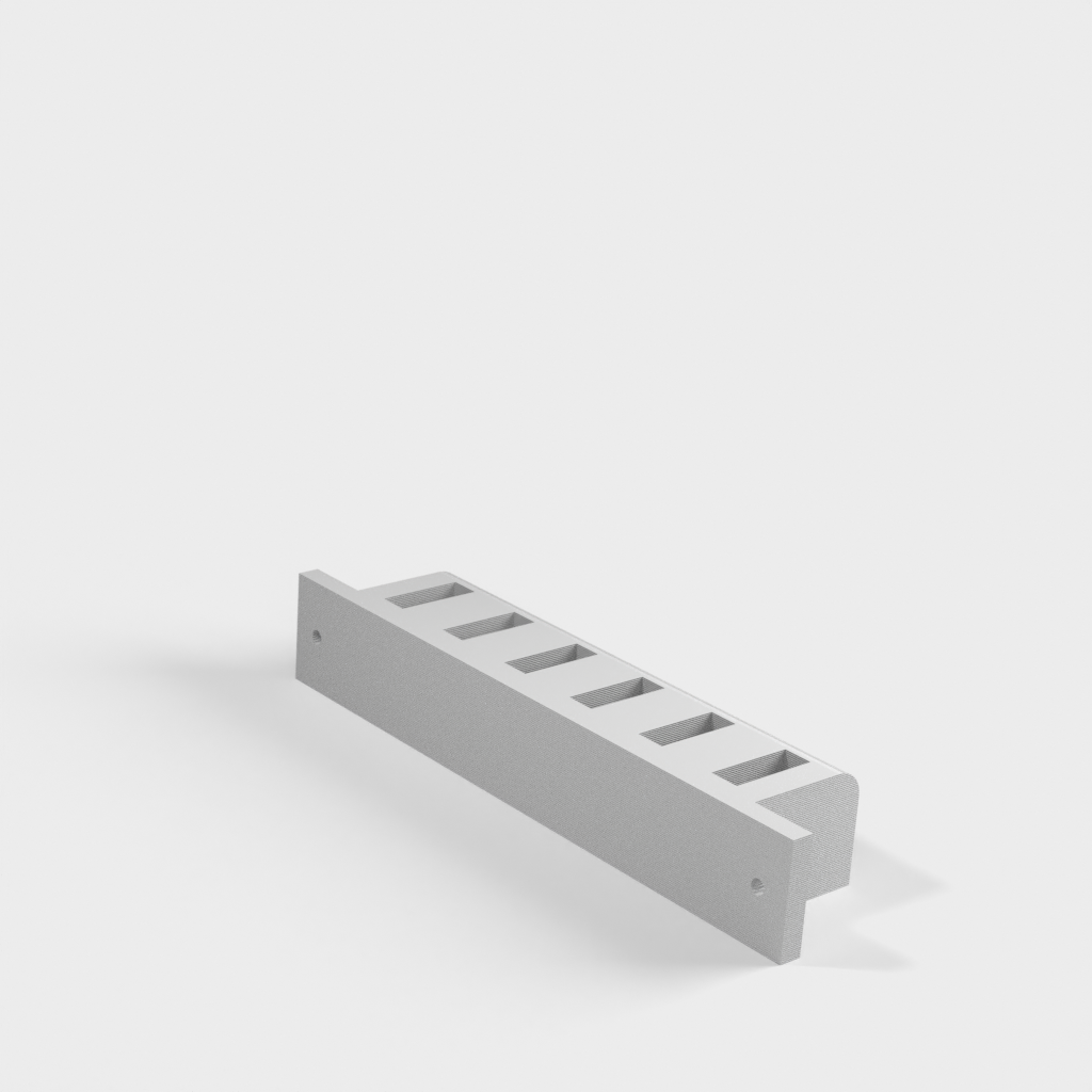 USB Rack για 6 USB sticks με δυνατότητα τοποθέτησης σε γραφείο ή τοίχο