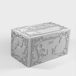 3D εκτύπωση της γάτας του Schrödinger, φυσική επίδειξη της θεωρίας της κβαντομηχανικής