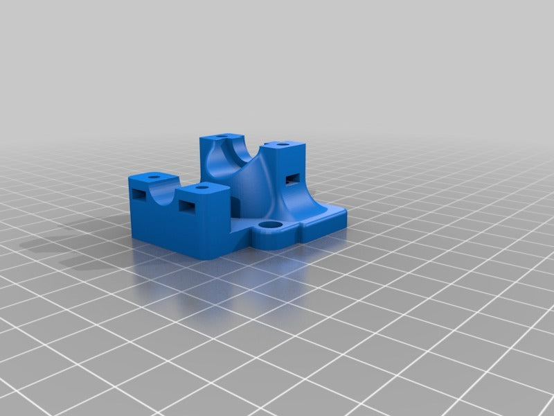Βάση αναβάθμισης για Geeetech A10/A30: E3D V6 Hotend και Dual 5015 Υποστήριξη ανεμιστήρα