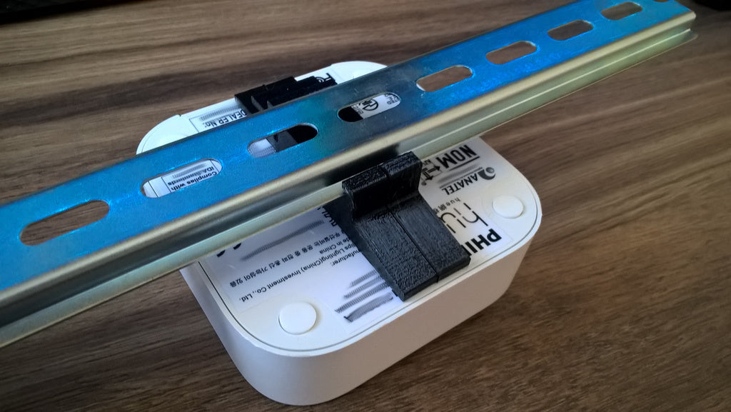 Βάση ράγας DIN για Philips Hue Bridge