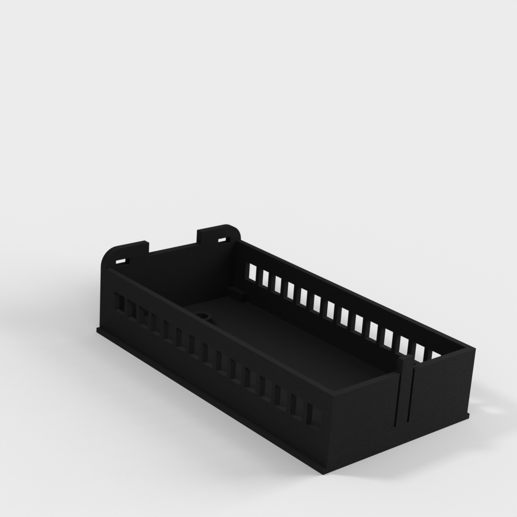 Θήκη βάσης DIN για Arduino NANO με θωράκιση Ethernet και θωράκιση προσαρμογέα τερματικού IO