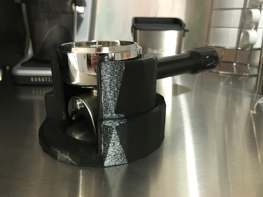Σταθμός συμπίεσης Rocket Espresso - Βέλτιστη υποστήριξη για το σφράγισμα εσπρέσο