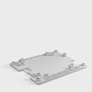 Βάση τοποθέτησης μικροελεγκτή BeagleBone Black για το ClamShelf