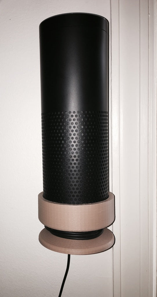 Τοίχου τοποθέτηση για Amazon Echo με θήκη καλωδίου ρεύματος