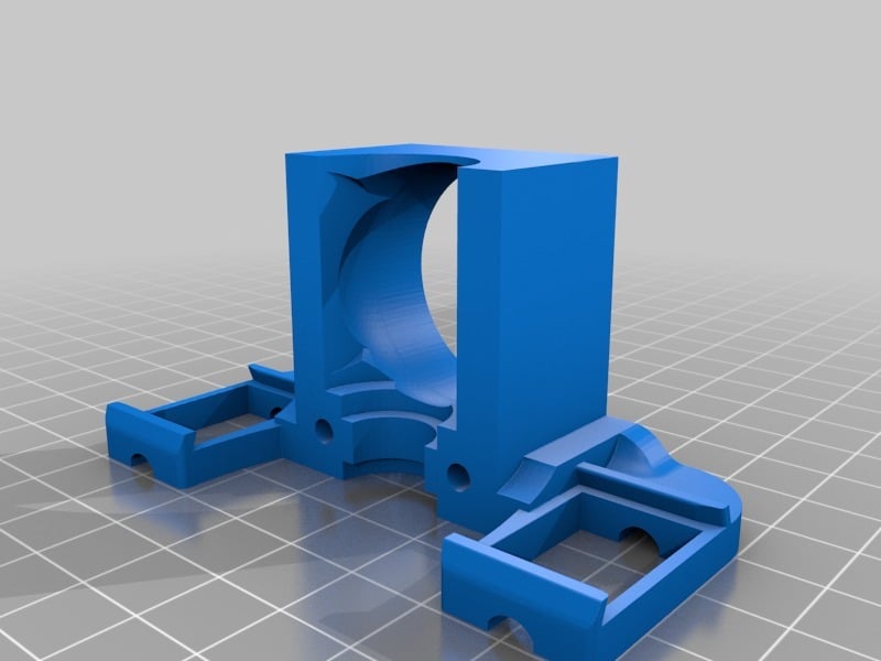 Βάση αναβάθμισης για Geeetech A10/A30: E3D V6 Hotend και Dual 5015 Υποστήριξη ανεμιστήρα