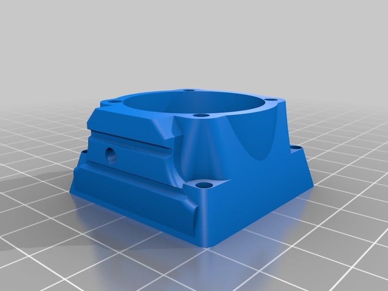 Βάση αναβάθμισης για Geeetech A10/A30: E3D V6 Hotend και Dual 5015 Υποστήριξη ανεμιστήρα