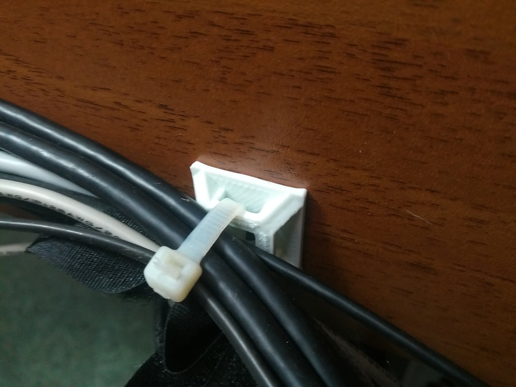 Καλωδιοθήκη 25x25x8 mm για νάιλον σφιγκτήρες