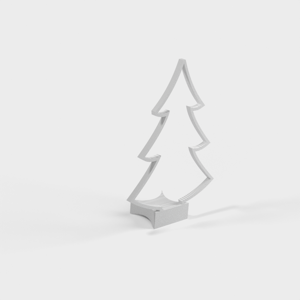 Χριστουγεννιάτικο Δέντρο με Κηροπήγιο ρεσώ