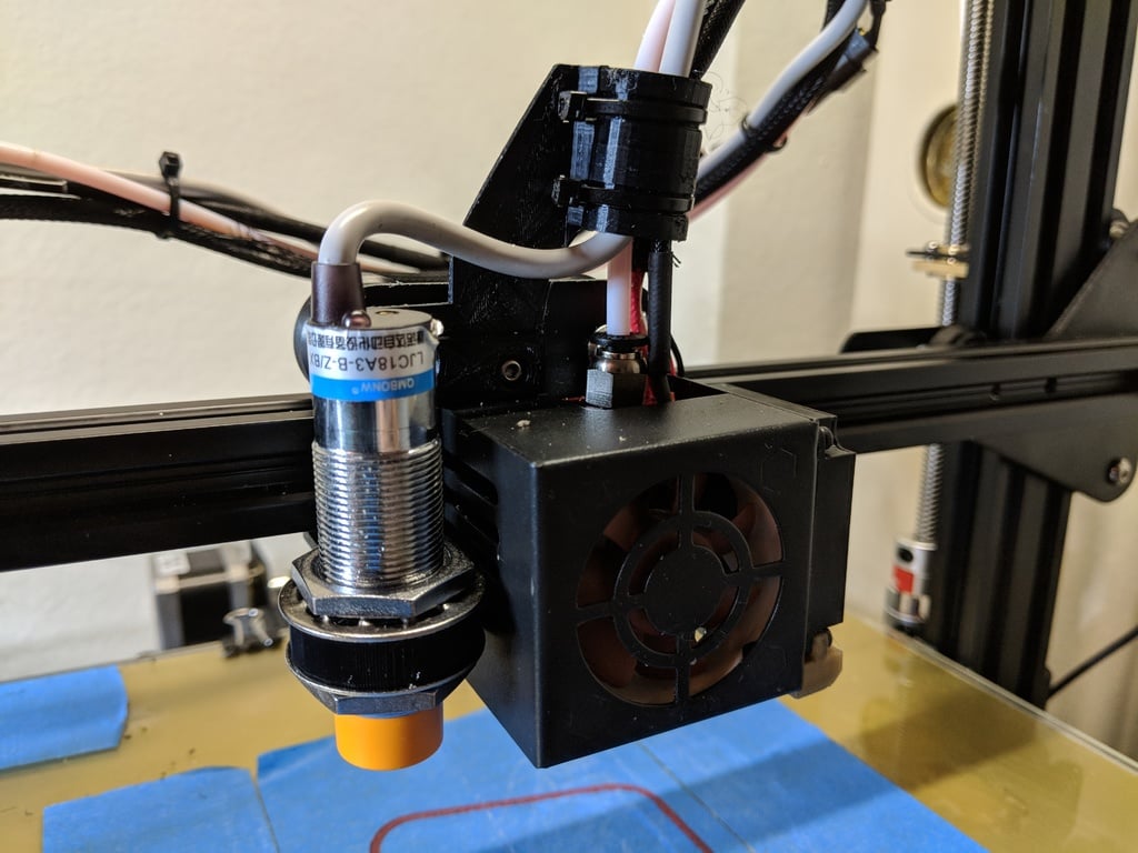 CR-10 και Ender 3 Αφαιρούμενη βάση με καλωδιοθήκη και ανακούφιση τάσης
